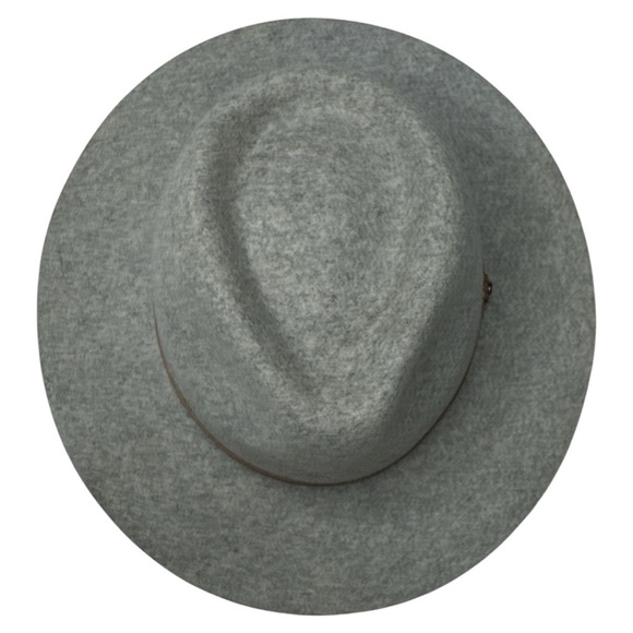 Kooringal Wool Felt Gray Kallie Safari Fedora Hat OS - Picture 5 of 13